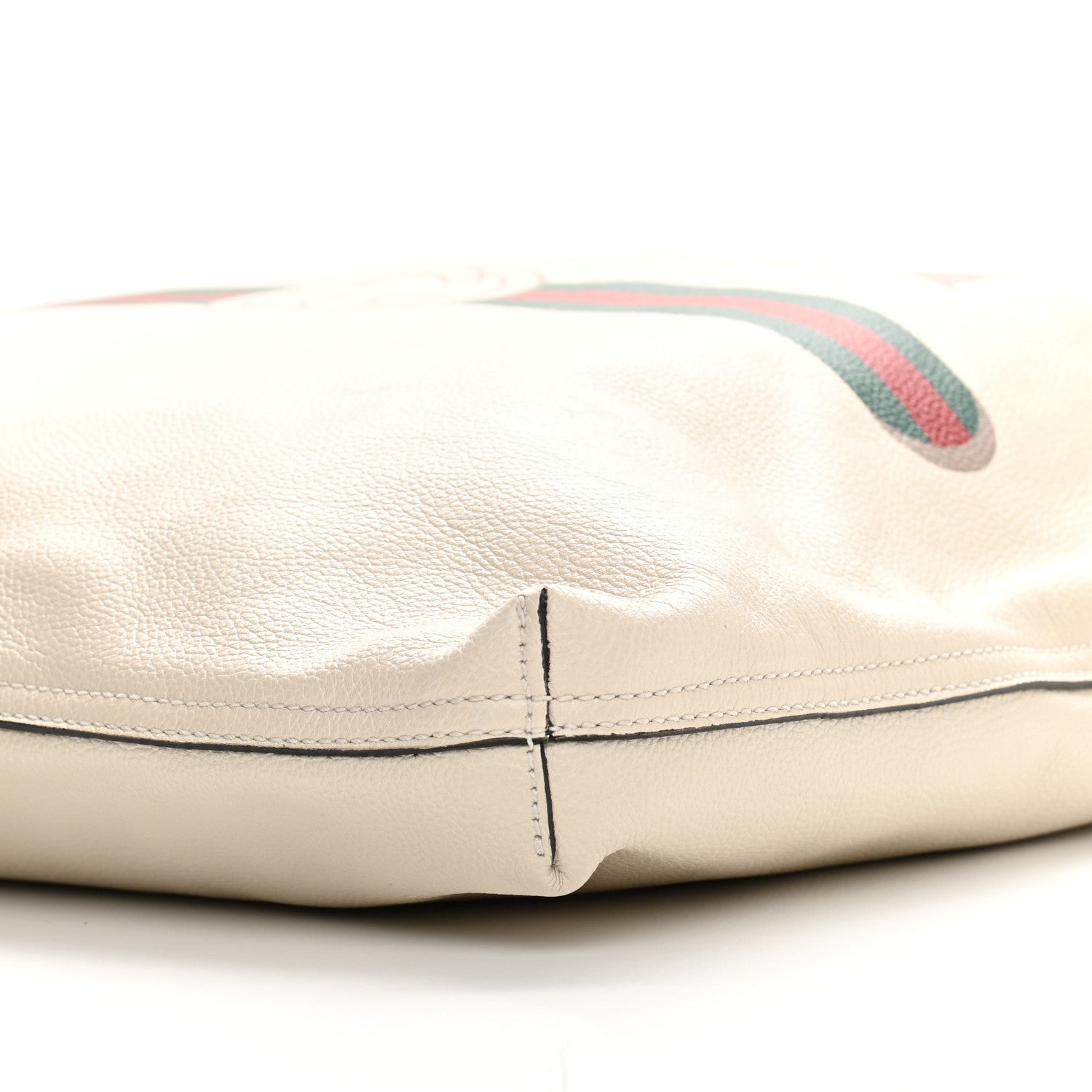 Gucci Calfskin Mens Logo Tote White 11 of 11