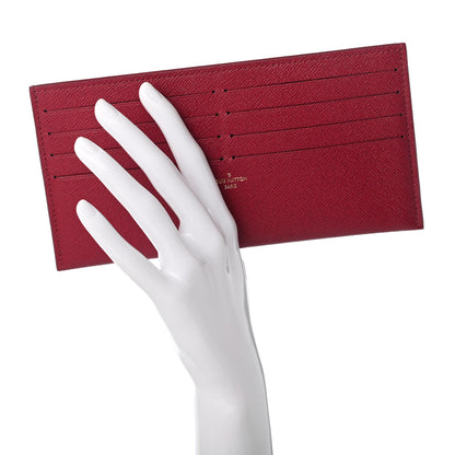 Louis Vuitton Calfskin Felicie Card Holder Insert Fuchsia 2 of 6