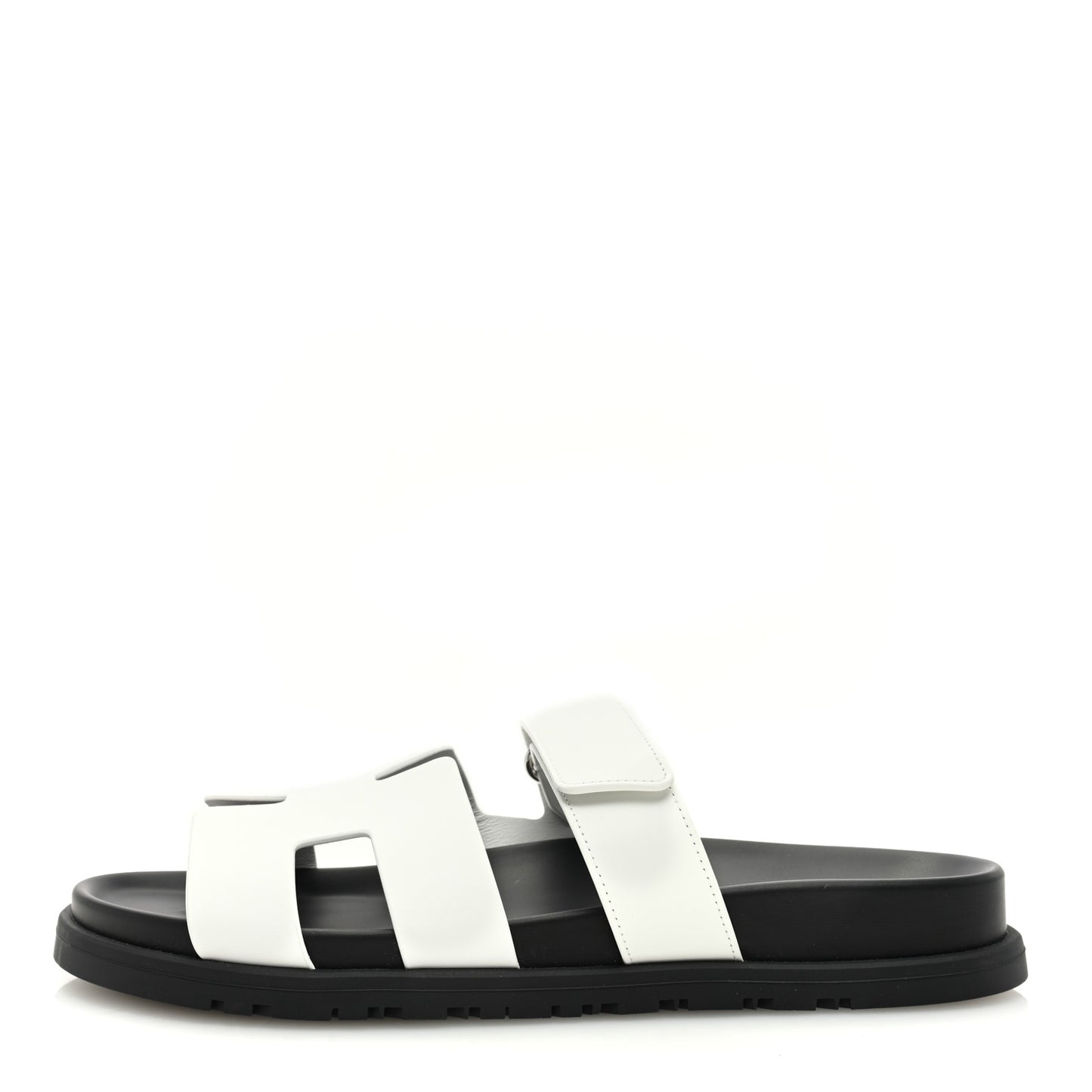 Calfskin Womens Chypre Sandals 39.5 White