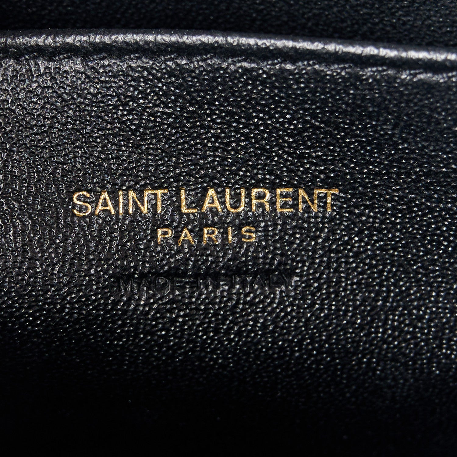 Saint Laurent Calfskin Monogram Baby Cabas Black 6 of 12