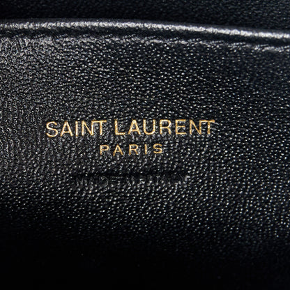 Saint Laurent Calfskin Monogram Baby Cabas Black 6 of 12