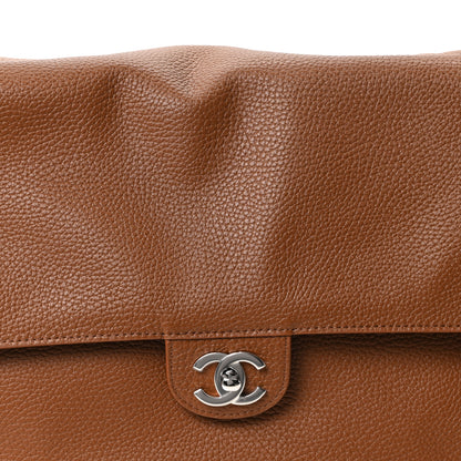 Chanel Grained Calfskin Souplissimo Maxi Flap Camel 8 of 10