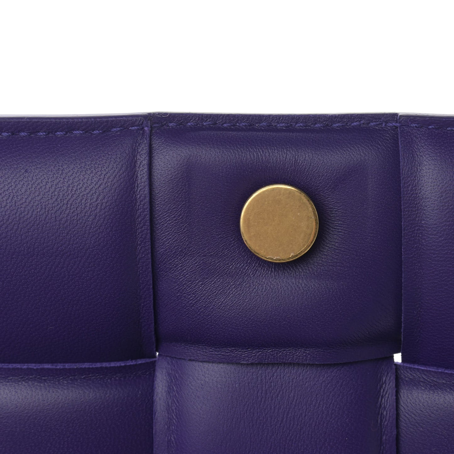Lambskin Maxi Intreccio Padded Chain Cassette Crossbody Bag Unicorn