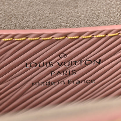 Louis Vuitton Epi Twist Shoulder Bag MM Rose Ballerine 6 of 8
