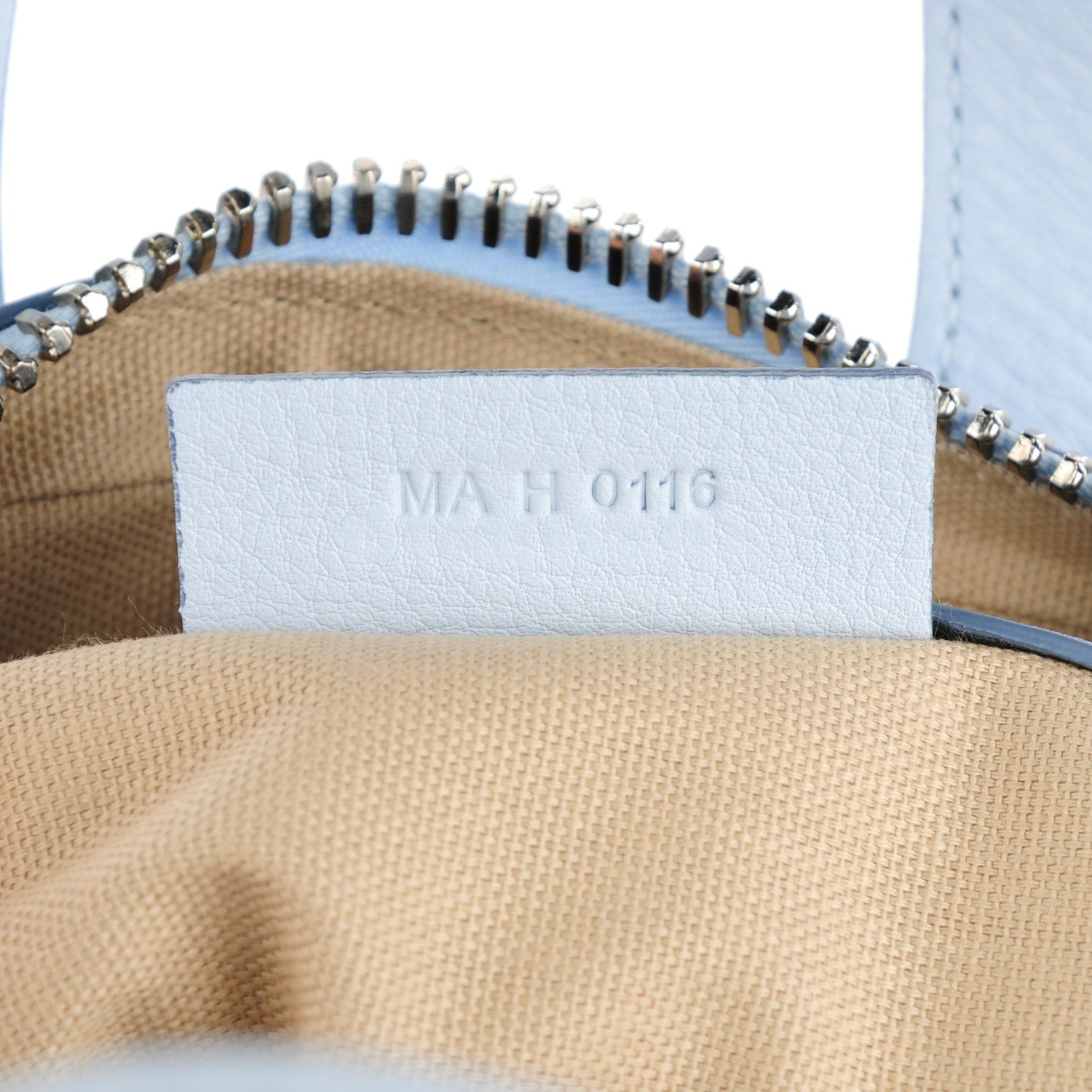 Givenchy Waxed Calfskin Small Nightingale Light Blue 9 of 9