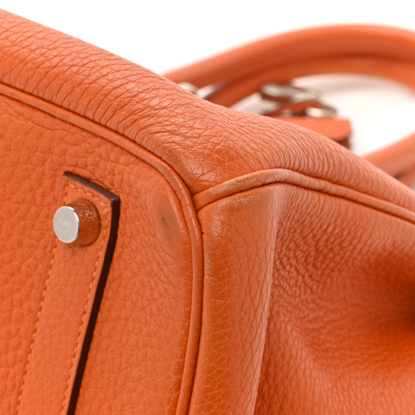 Togo Birkin 35 Orange