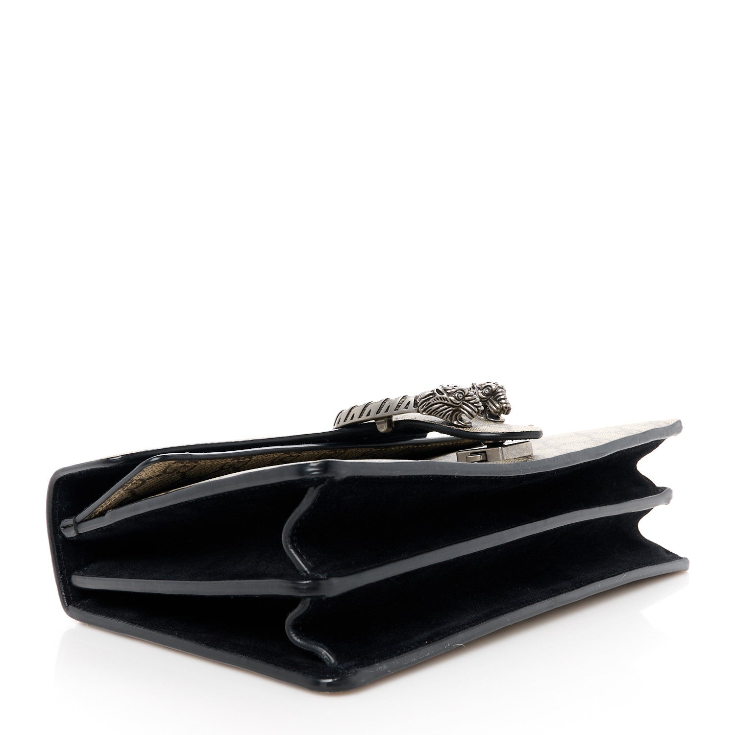 Gucci GG Supreme Monogram Small Dionysus Shoulder Bag Black 4 of 12