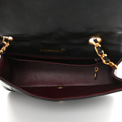 Chanel Lambskin Quilted Small Single Flap Black 4 of 18
