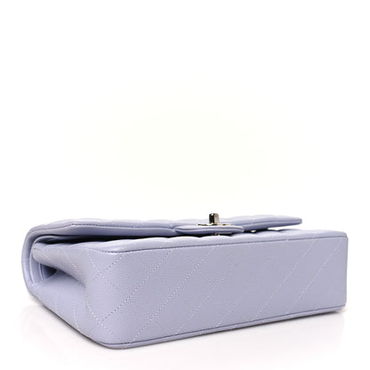 Chanel Caviar Quilted Medium Double Flap Light Purple 4 of 11