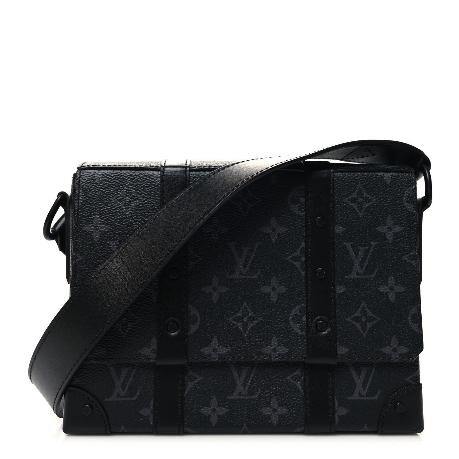 Louis Vuitton Monogram Eclipse Trunk Messenger 1 of 9