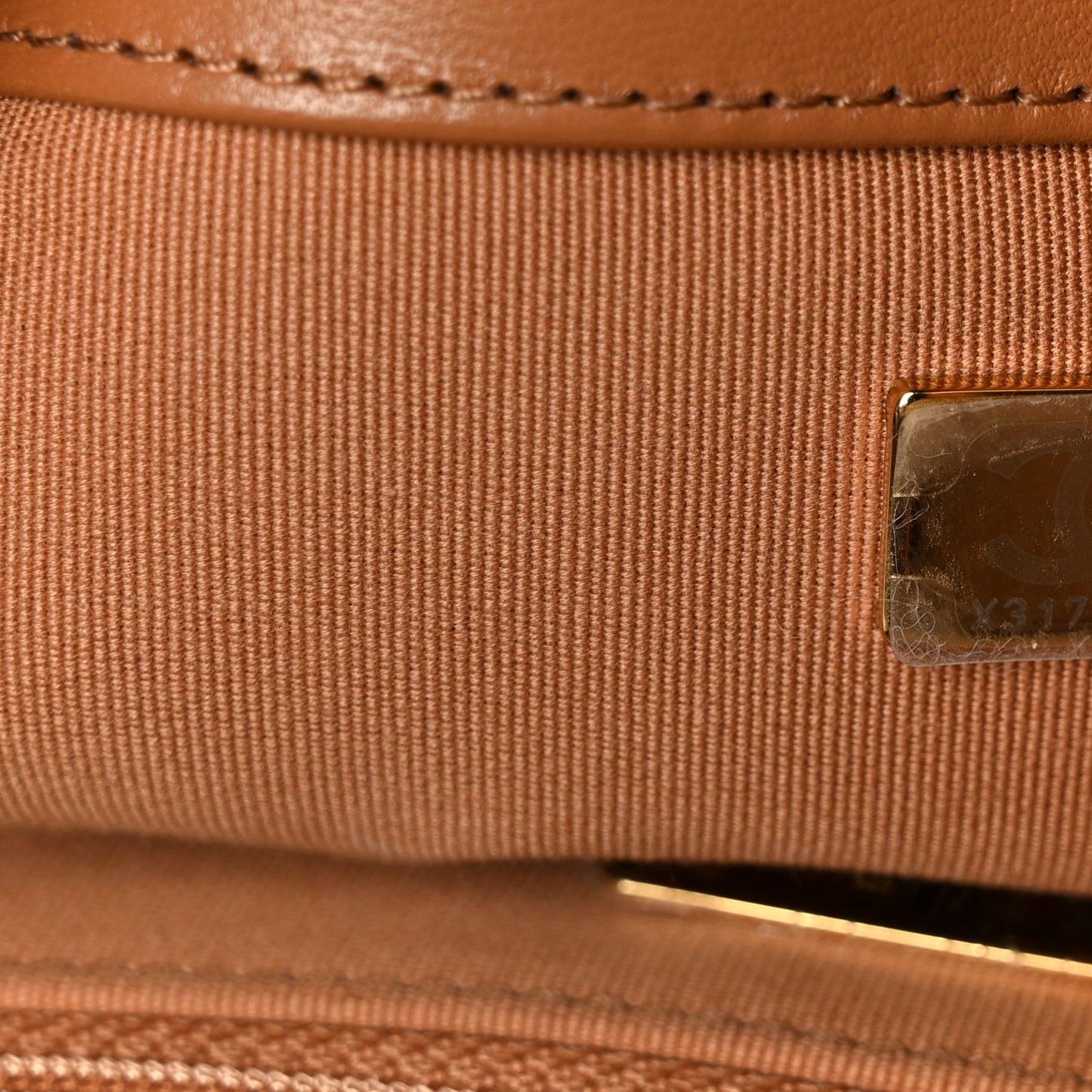 Lambskin Quilted Large Chanel 19 Flap Brown