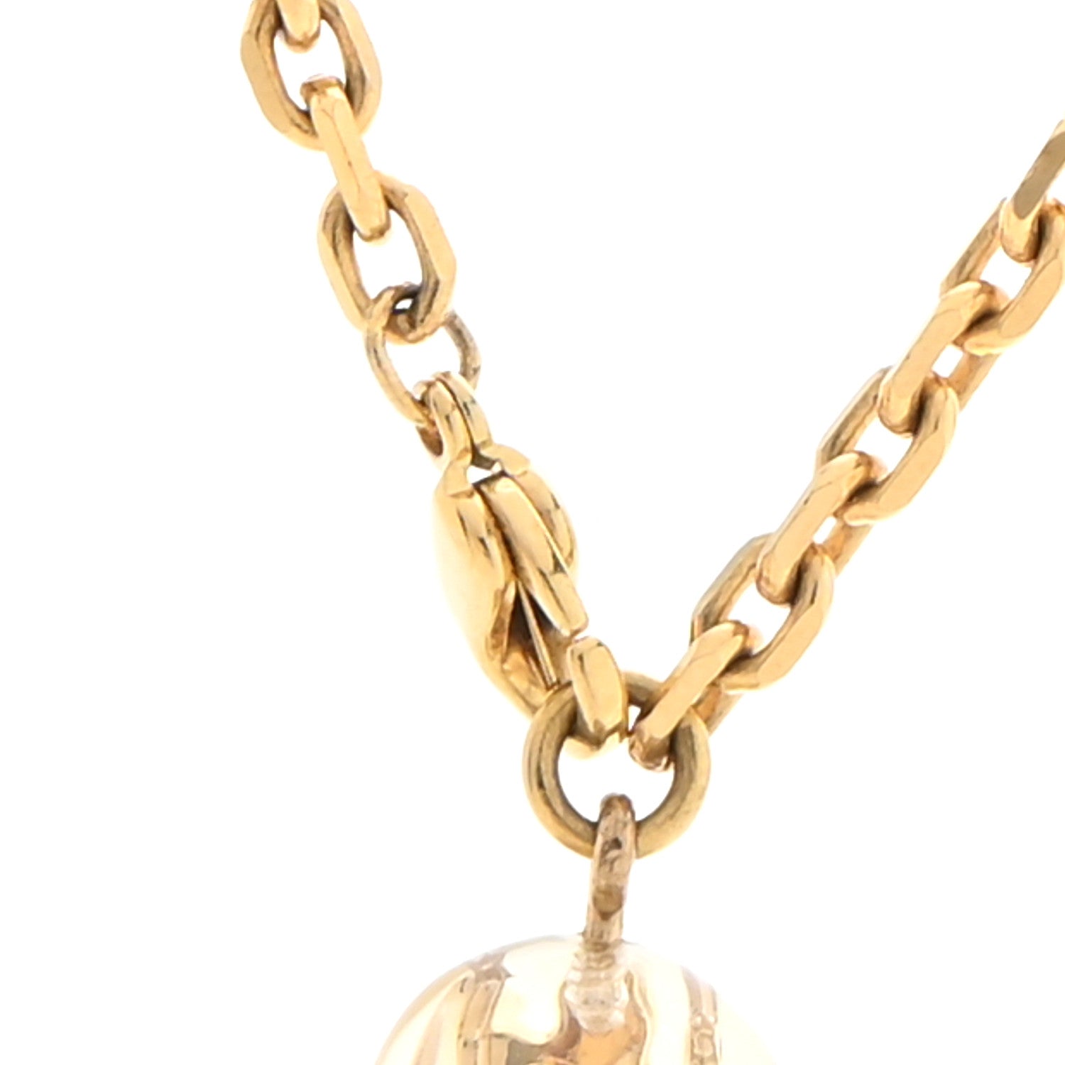 Louis Vuitton Inclusion Chain Necklace Gold 4 of 4