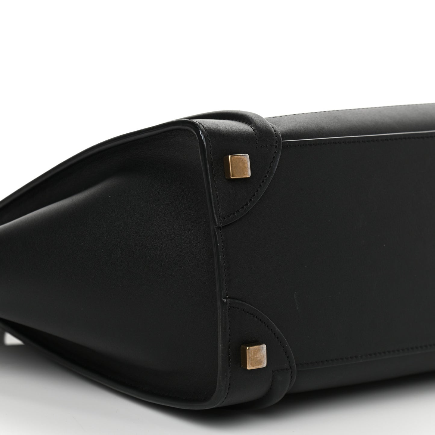 Smooth Calfskin Micro Luggage Black