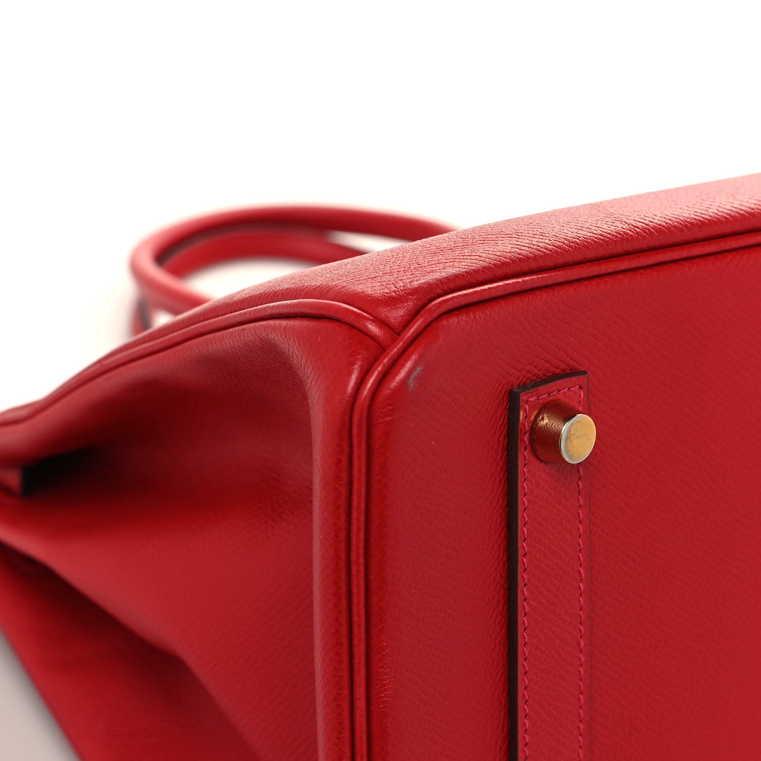 Hermes Epsom Birkin 35 Rouge Casaque 11 of 15