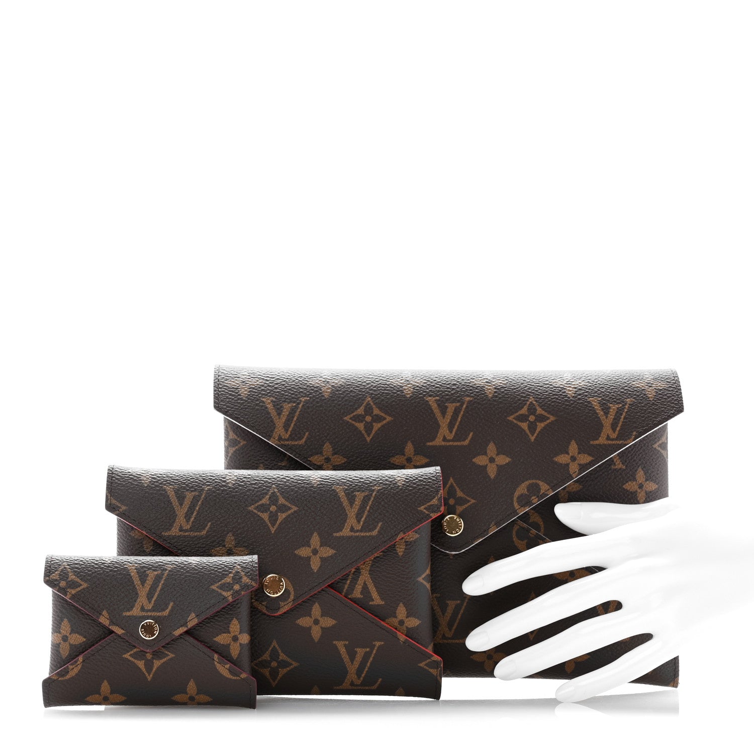 Louis Vuitton Monogram Kirigami Pochette Set 2 of 10