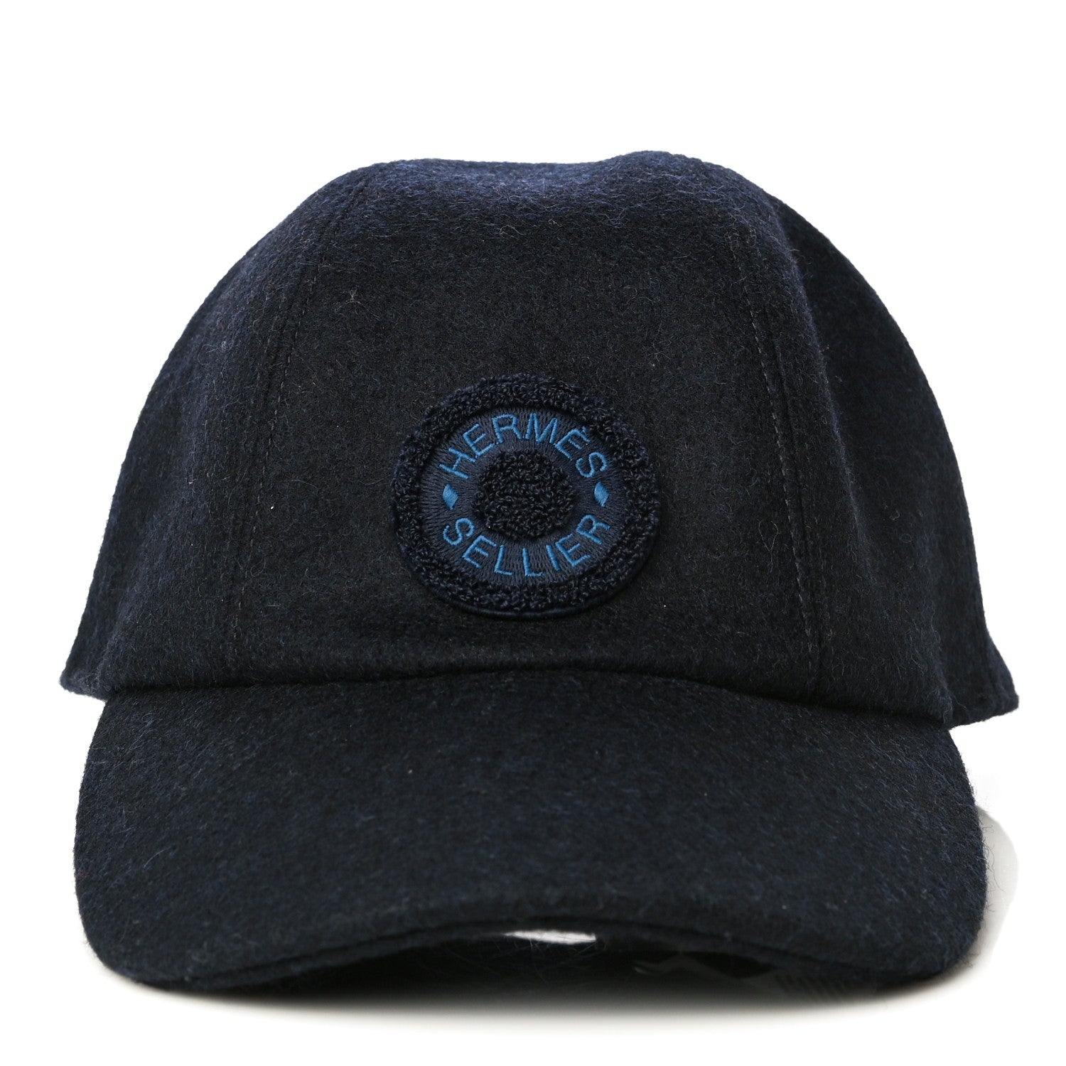 Hermes Wool Davis Varsity Cap 56 Marine 884299 – FASHIONPHILE
