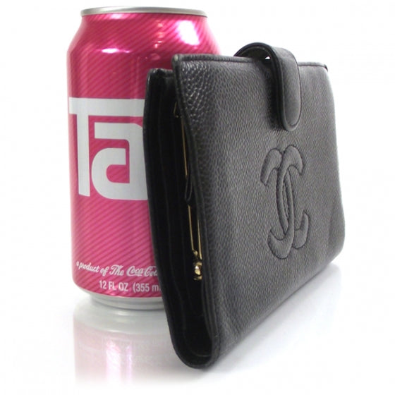 Caviar Wallet Black