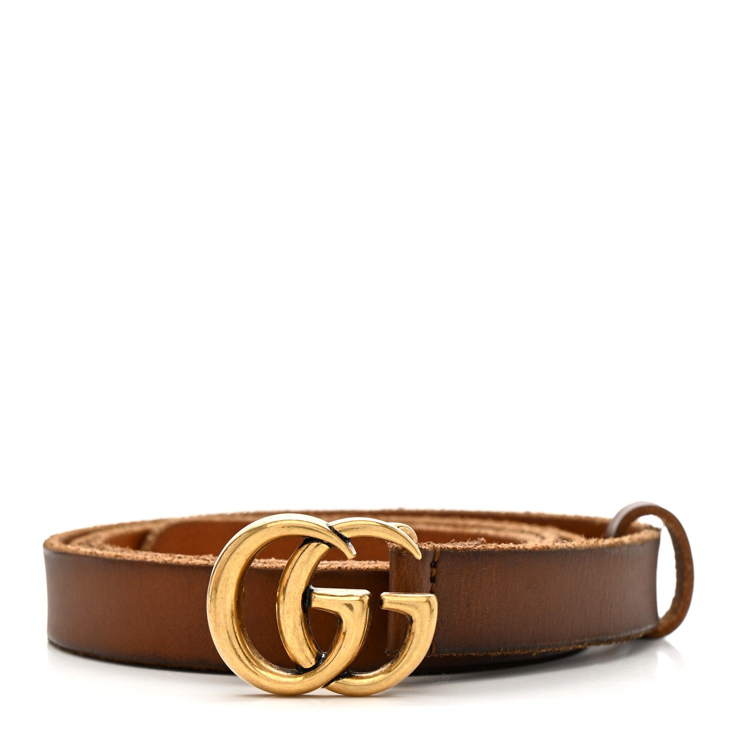 Gucci Faded Calfskin Double G 20mm Belt 100 40 Cuir 1 of 6
