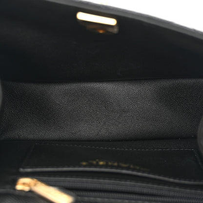 Chanel Caviar Quilted 31 Rue Cambon Mini Top Handle Flap Black 5 of 11