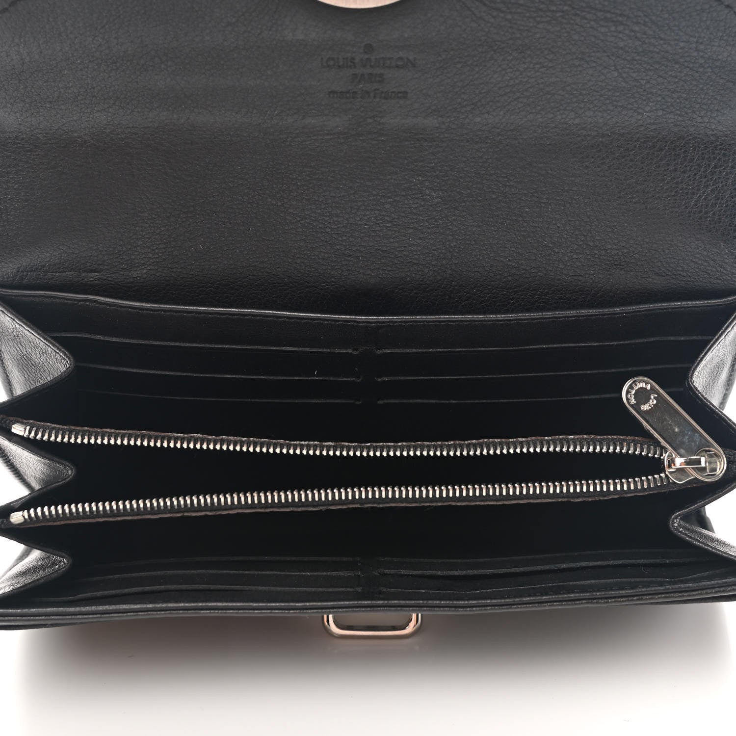 Louis Vuitton Mahina Iris Wallet Black 5 of 9