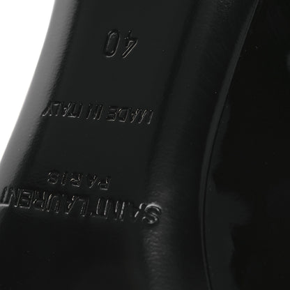 Saint Laurent Patent Calfskin Opyum 110 Pumps 40 Black 8 of 11