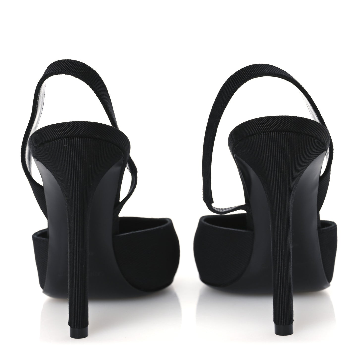 Grosgrain Penelope Slingback Pump 37.5 Black