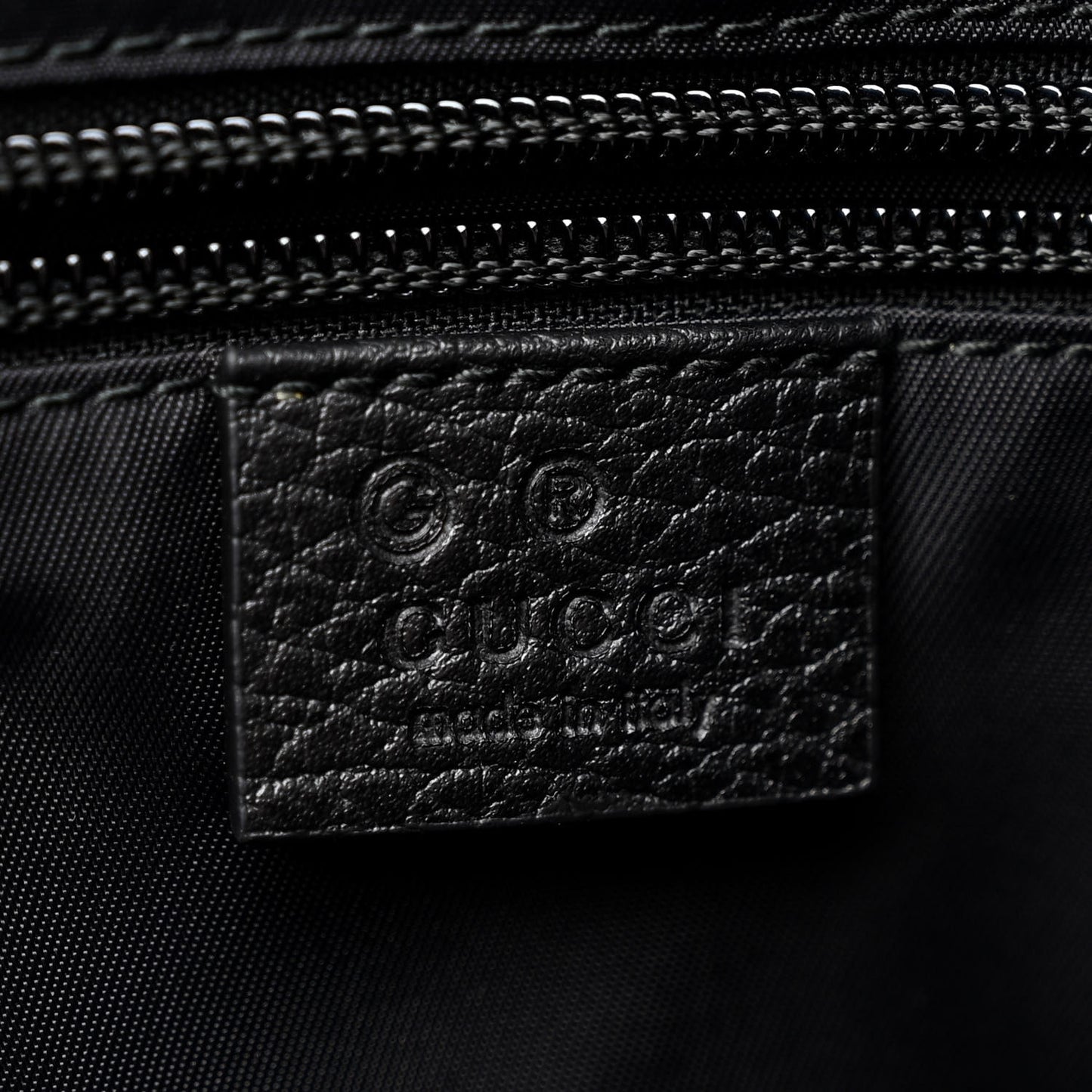 Nylon Monogram Tote Black