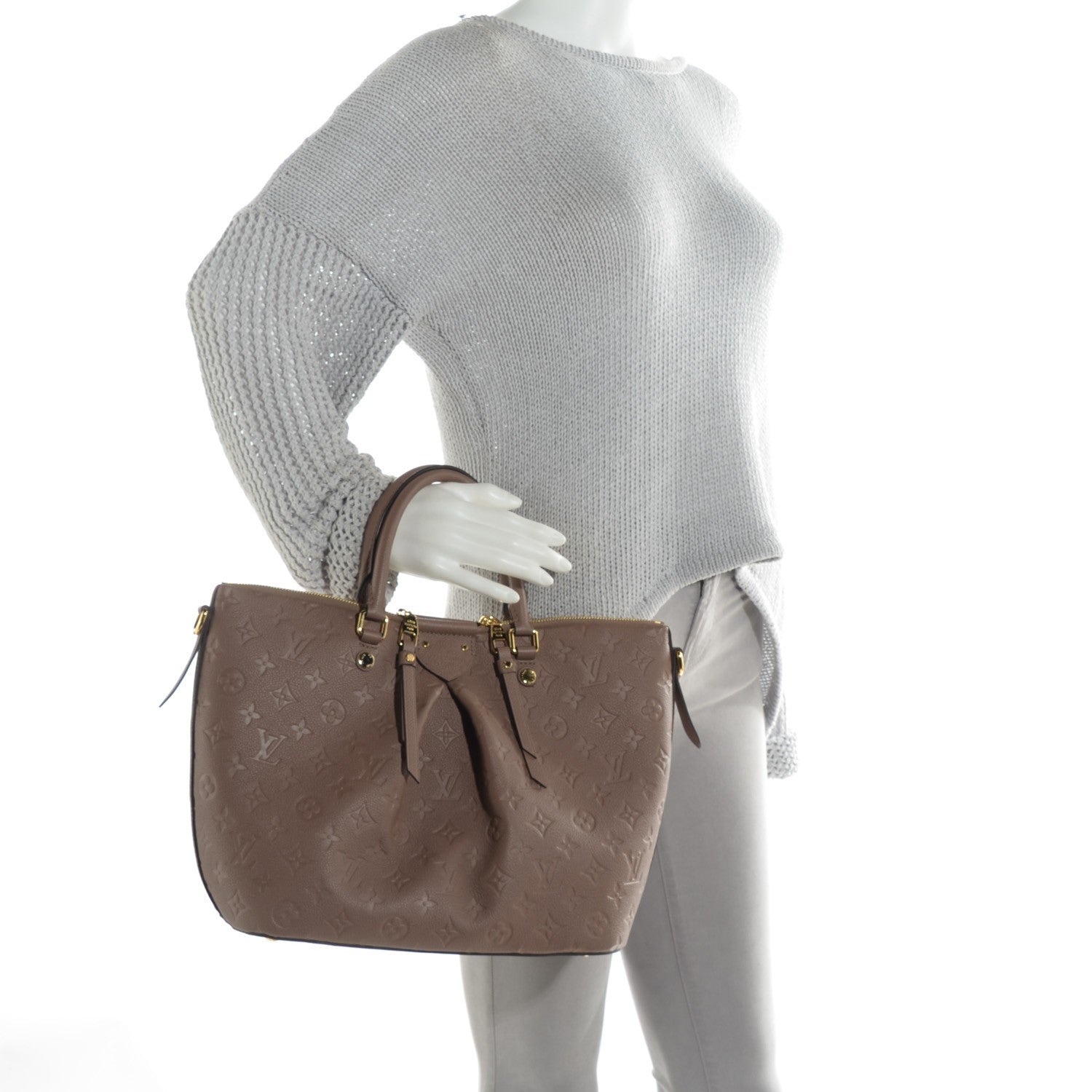 Louis Vuitton Empreinte Mazarine MM Taupe 2 of 9