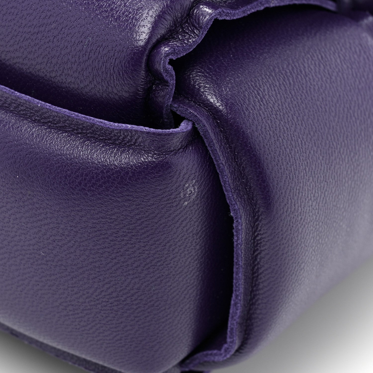 Bottega Veneta Lambskin Maxi Intreccio Padded Chain Cassette Crossbody Bag Unicorn 9 of 9