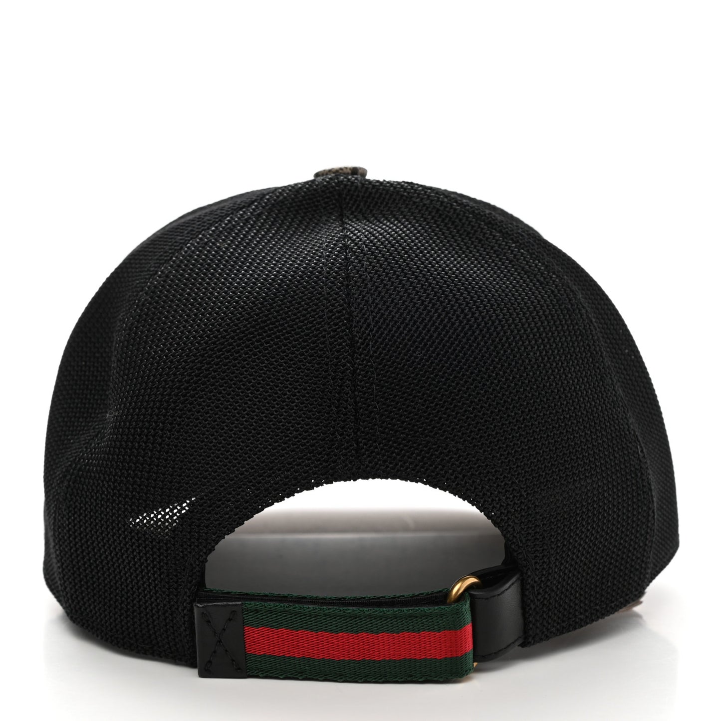 GG Supreme Monogram Bee Print Baseball Hat M Beige