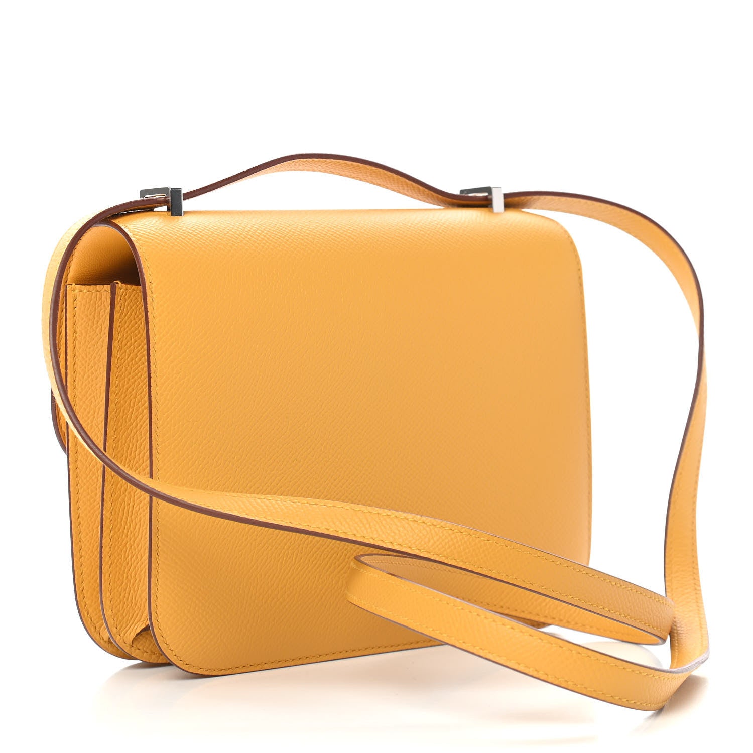 Hermes Epsom Constance 18 Jaune Ambre 2 of 9