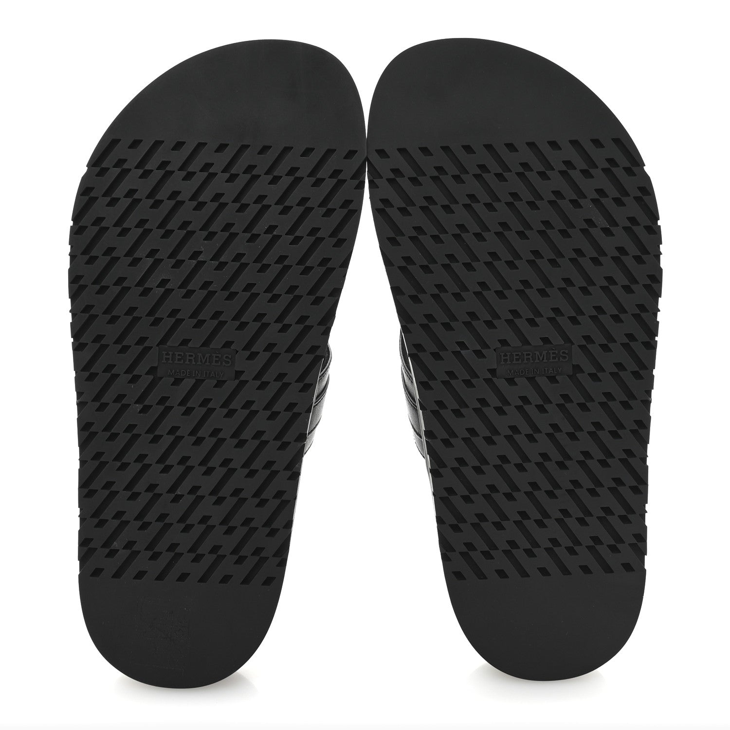 Hermes Calfskin Womens Empire Sandals 35 Black 6 of 10