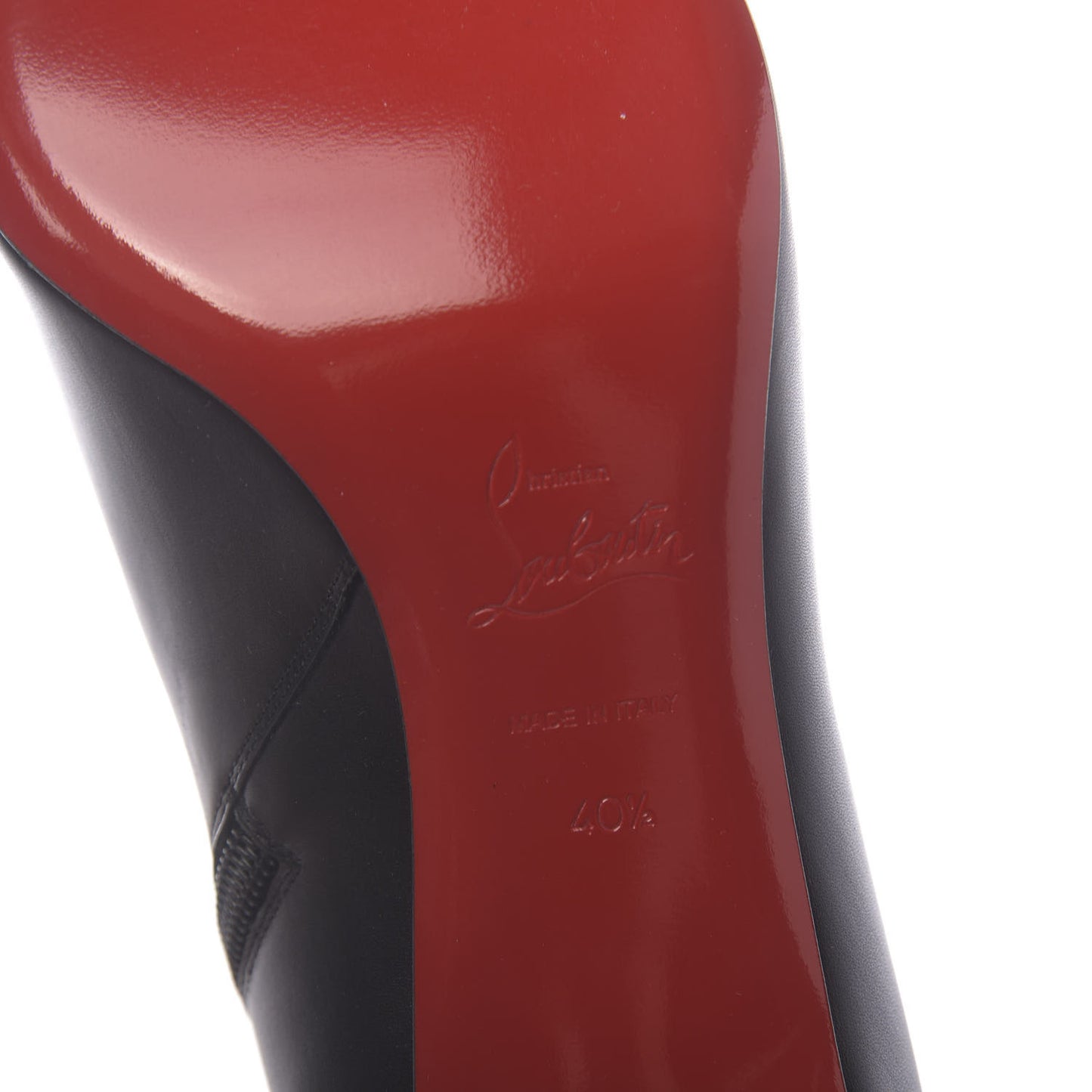Calfskin So Kate Booty 55 Ankle Boots 40.5 Black