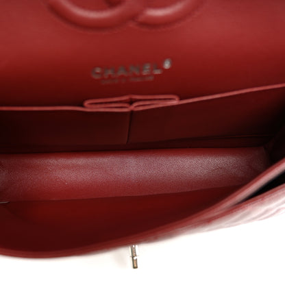 Chanel Caviar Quilted Medium Double Flap Burgundy 4 of 9