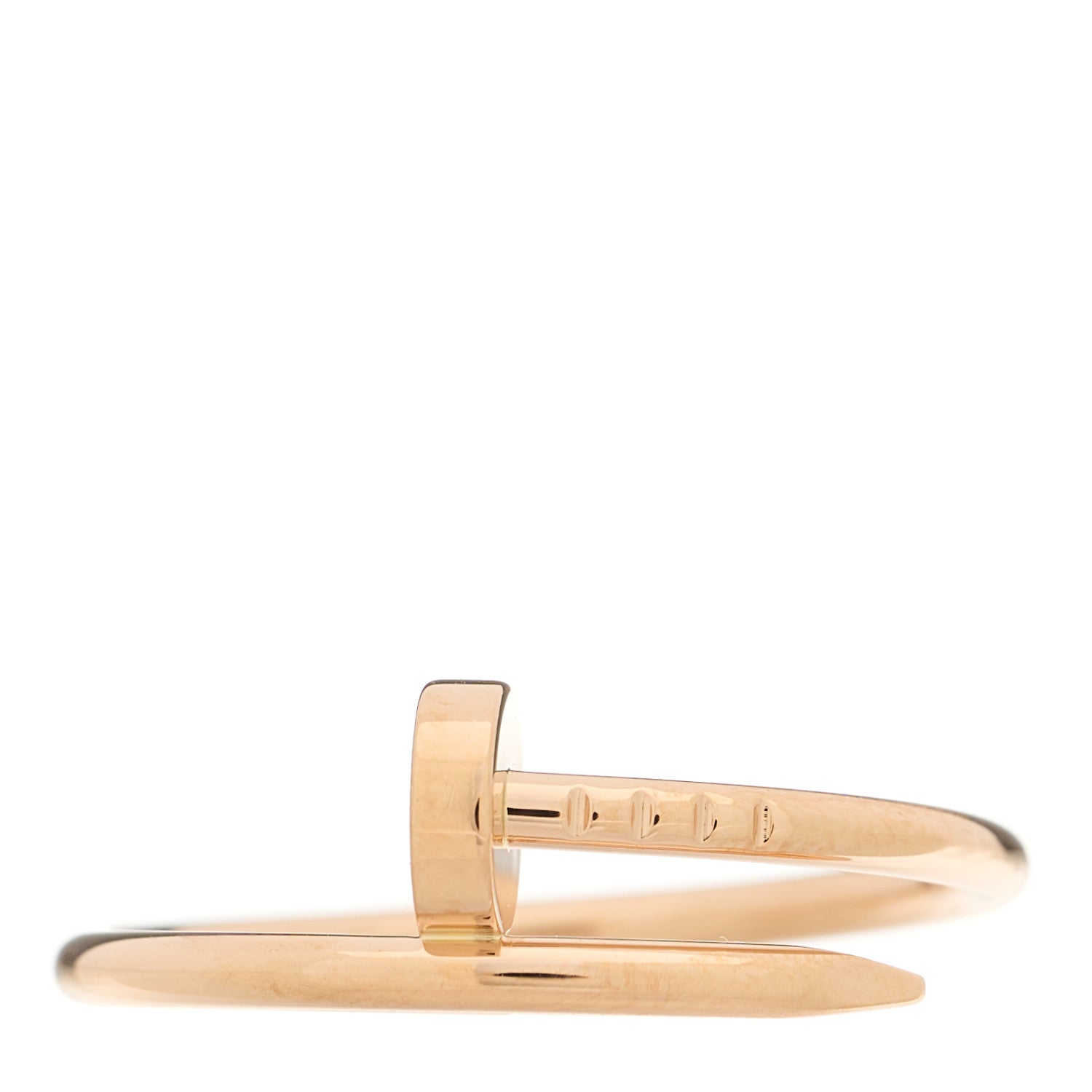 Cartier 18K Pink Gold Small Juste Un Clou Ring 60 9 1 of 5