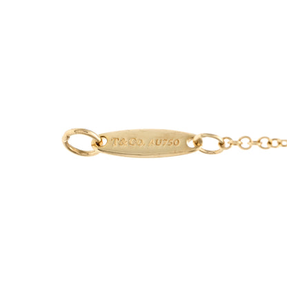 Tiffany 18K Yellow Gold Diamond .08ct Elsa Peretti Diamonds By The Yard Bracelet 4 of 4
