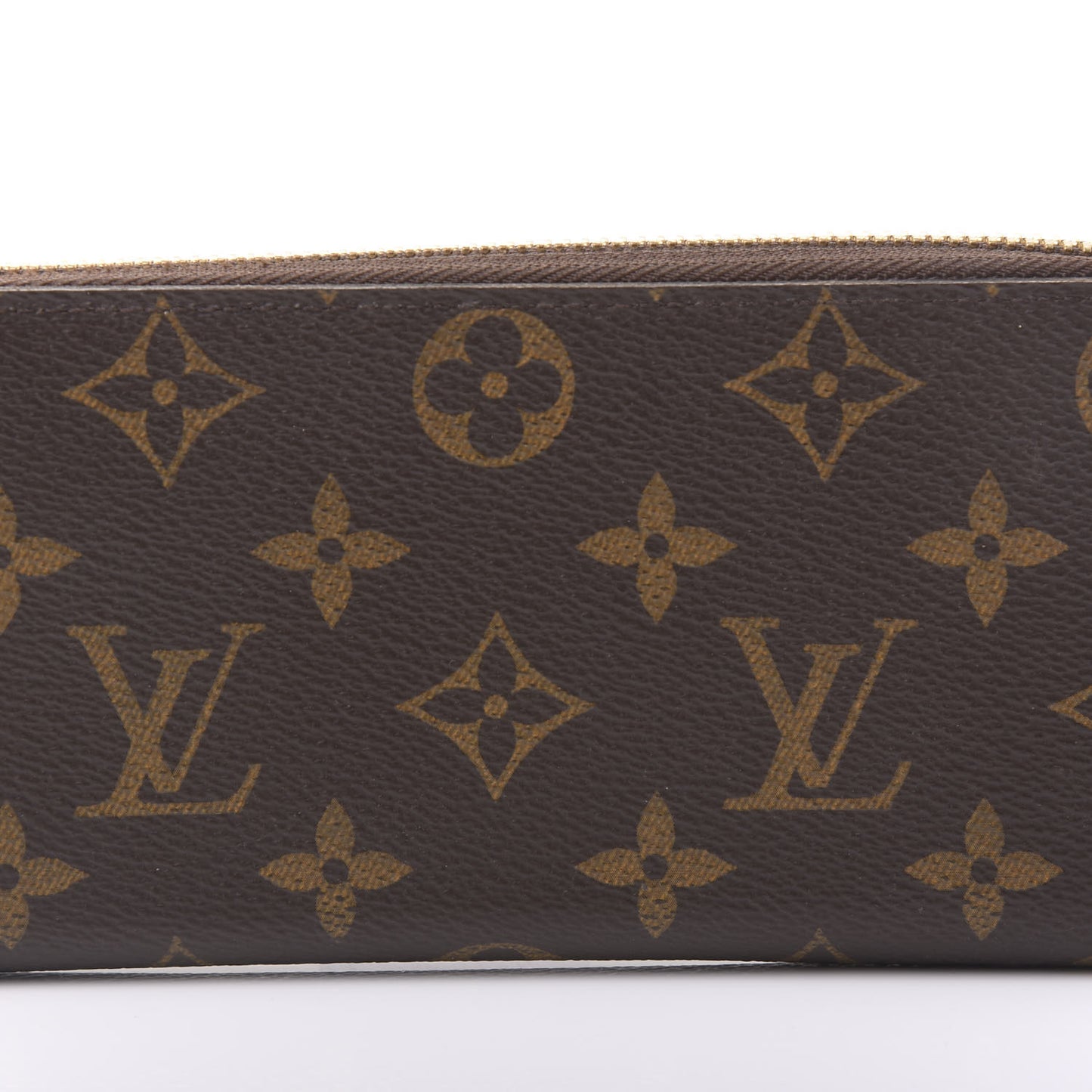 Monogram Clemence Wallet Rose Ballerine