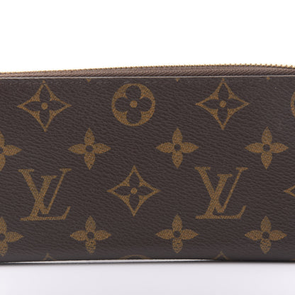 Louis Vuitton Monogram Clemence Wallet Rose Ballerine 10 of 11