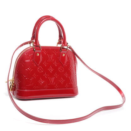 Louis Vuitton Vernis Alma BB Pomme D'Amour 3 of 7
