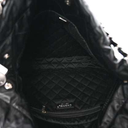 Chanel Shiny Calfskin Quilted Chanel 22 Black 5 of 12