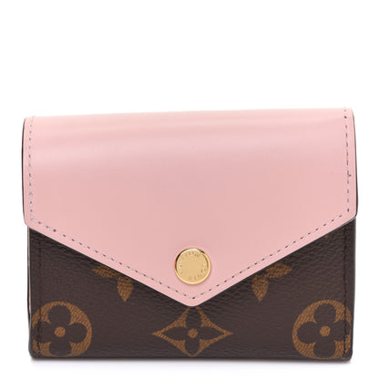 Louis Vuitton Monogram Zoe Wallet Rose Ballerine 1 of 8