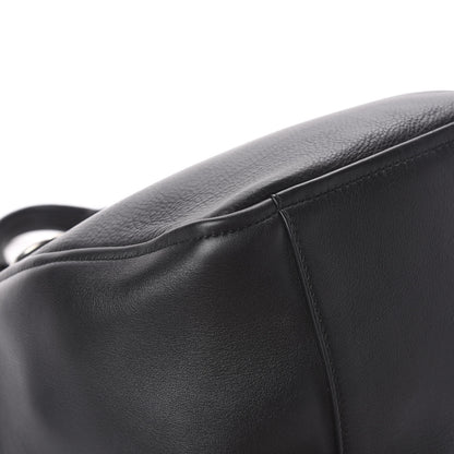 Balenciaga Calfskin Convertible Shoulder Bag Black 7 of 9