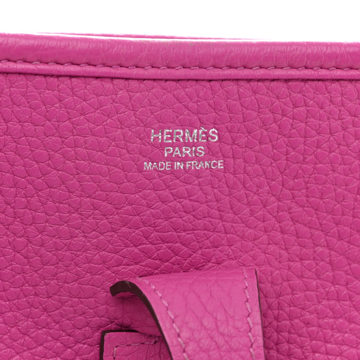 Hermes Taurillon Clemence Evelyne III PM Magnolia 5 of 12