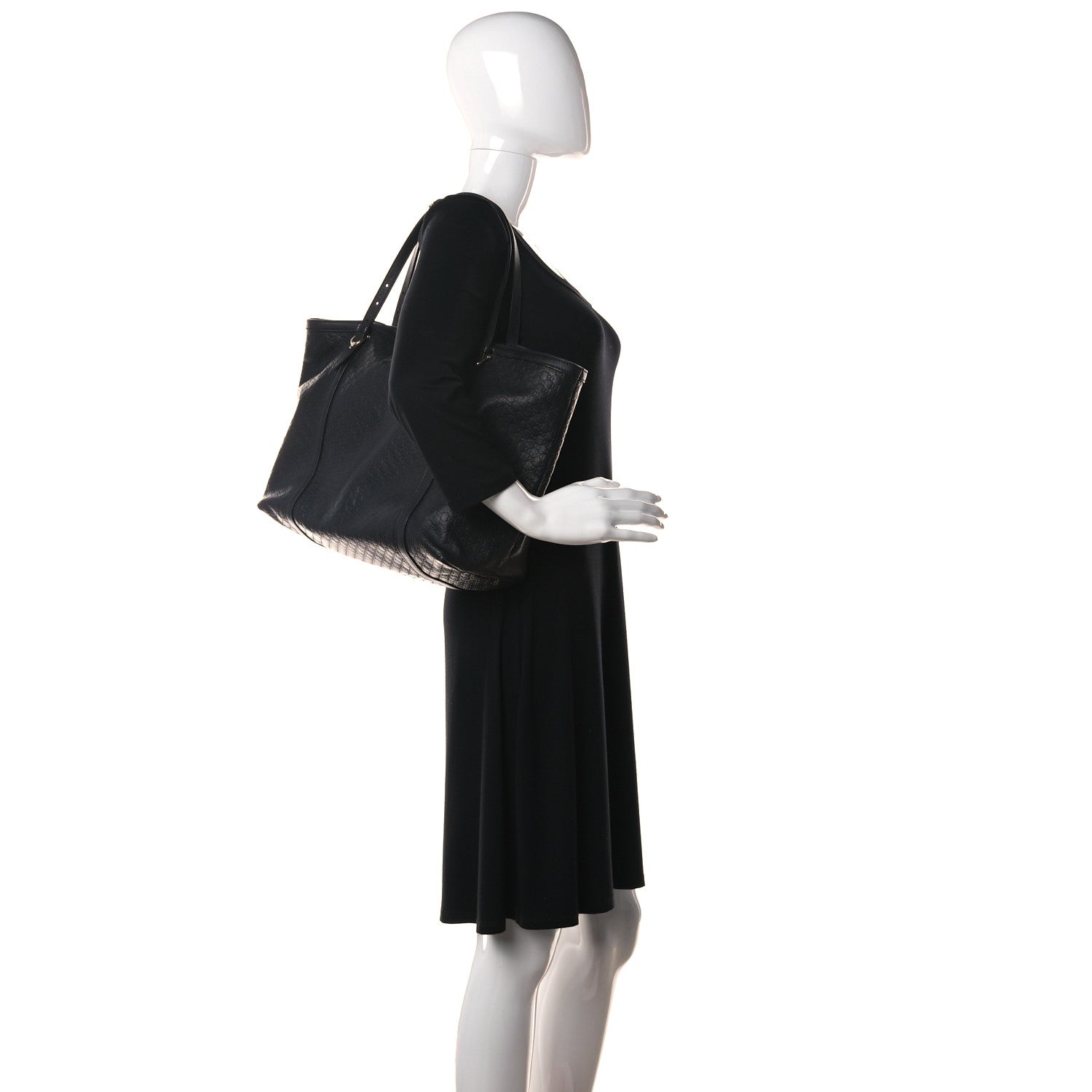 Gucci Microguccissima Medium Nice Tote Black 2 of 17