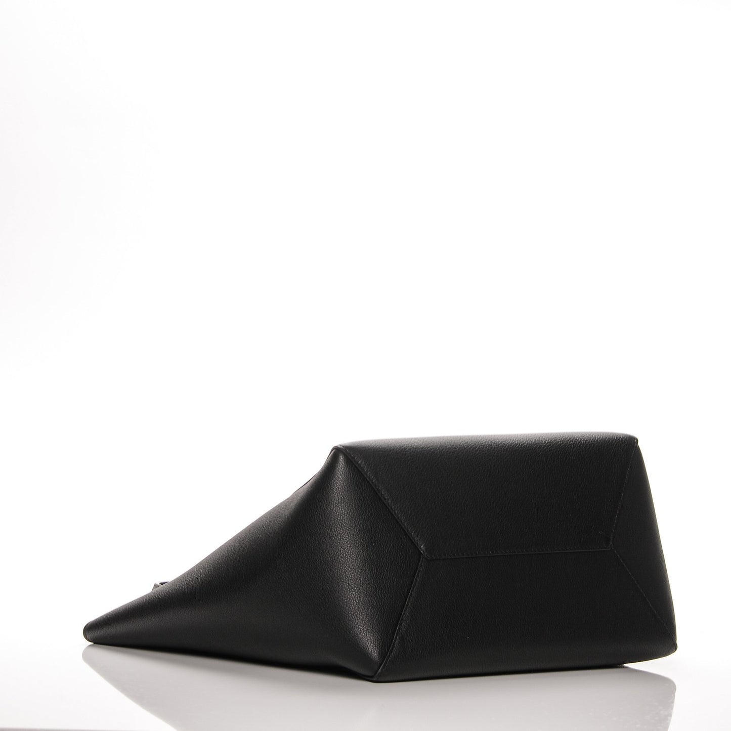 Calfskin Lockme Cabas Black
