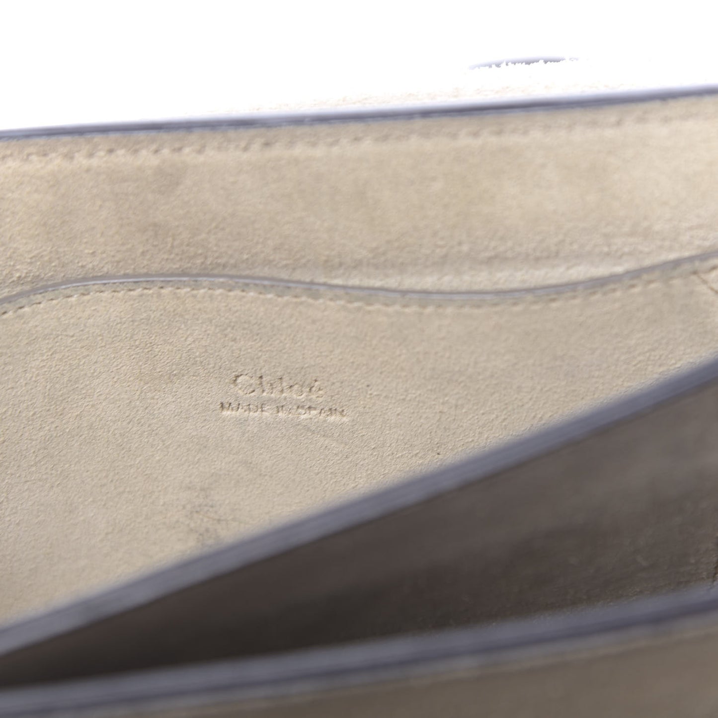 Goatskin Small Faye Shoulder Bag Woody Khaki
