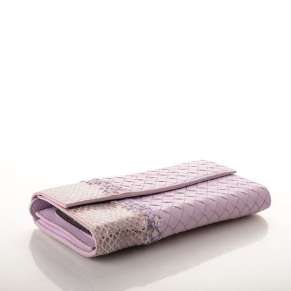 Bottega Veneta Nappa Intrecciato Ayers Continental Wallet Parme 4 of 7