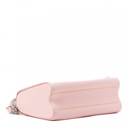 Louis Vuitton Epi Twist Shoulder Bag MM Rose Ballerine 4 of 8