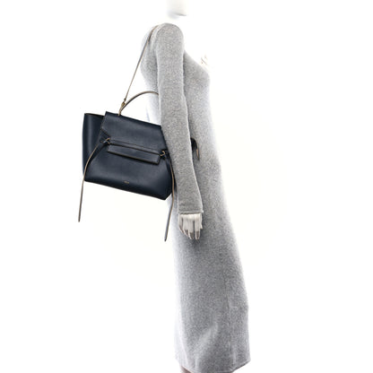 Celine Palmelato Calfskin Mini Belt Bag Navy 2 of 9