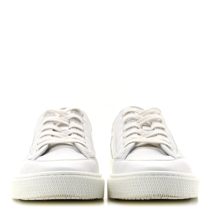 Hermes Calfskin Womens Get Sneakers 39 White 3 of 10